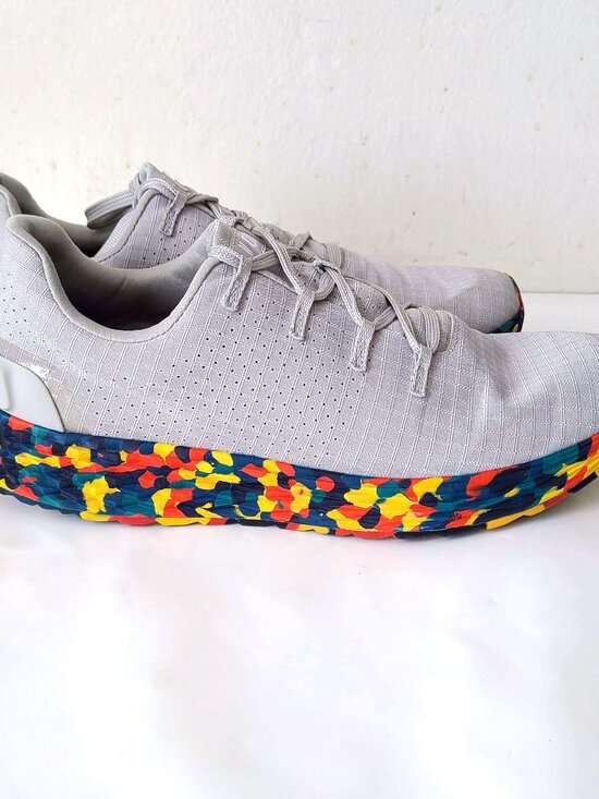 Nobull Allday Gray Arctic Wild Marigold Sneaker Men US9 Ripstop Running Gym main image 4